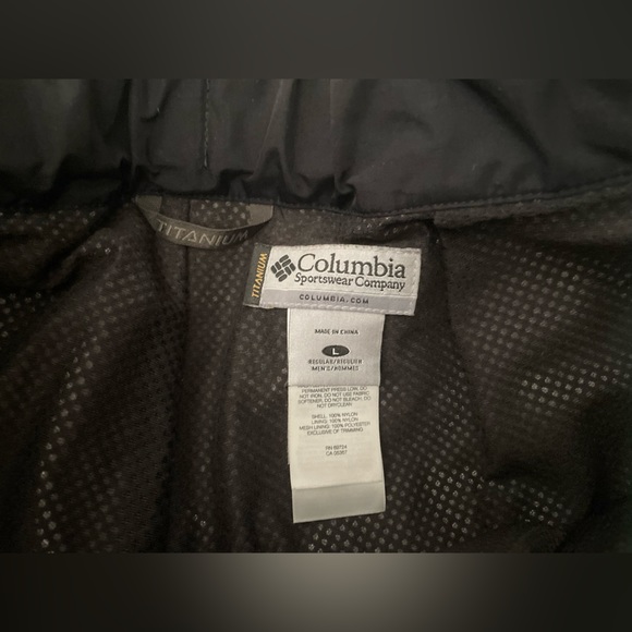 Columbia bugaboo snow pants titanium omnitech black Velcro adjustable lined - Picture 7 of 13